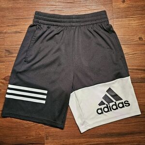 Adidas Aeroready shorts • Black with white stripe